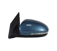 Espejo Completo Espejo Retrovisor Lateral Trasero Para Hyundai Para Tucson 2015-2019 Plegable Eléctricamente Con Calefacción Luces Intermitentes(Blue 10 wire Left)