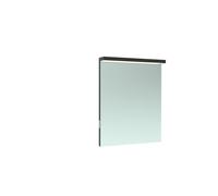 Espejo con iluminación Schneider BORDO TW, iluminación superior e inferior, blanco sintonizable, con calefacción de espejo, 49,5x9,6x72,9cm, 197.250.01.41, Color: Negro Mate