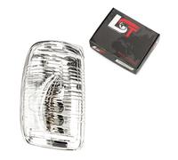 Espejo con Luz Intermitente Vidrio Transparente Blanco Izquierda 16W para Ford