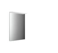 Espejo con luz LED emco MI 200 con panel luminoso acrílica, con iluminación de lavabo, con lámina calefactora, altura 802mm, 449820008, Versión: Anchura: 500 mm