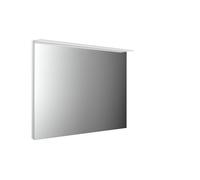 Espejo con luz LED emco MI 200 con panel luminoso acrílica, con iluminación de lavabo, con lámina calefactora, altura 802mm, 449820024, Versión: Anchura: 1000 mm