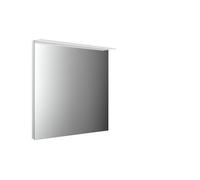 Espejo con luz LED emco MI 200 con panel luminoso acrílica, con lámina calefactora, altura 802mm, 449820014, Versión: Anchura: 750mm