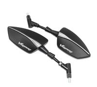 Espejo con Manilla de Barra para HON&DA XL1000 XL125 XL 1000 125 V Varadero ABS Motocicleta Espejos retrovisores Laterales Ajustables (Color : Silver)