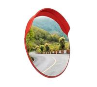 Espejo Convexo De Seguridad For Entrada Ajustable Con Cubierta Antideslumbrante For Espejos Punto Ciego For Estacionamientos, Entradas, Almacenes E Intersecciones(55cm)