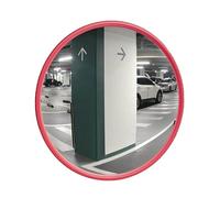 Espejo Convexo De Seguridad, Redondo Gran Angular, Marco Acrílico PPC Alta Resistencia, For Estacionamientos, Entradas Acceso, Almacenes E Intersecciones