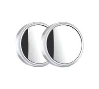 Espejo convexo giratorio para coches Espejos Retrovisores Con Ventosa Para Coche Marco Espejo Punto Ciego 360 Grados Transparente Ajustable Convexo Redondo Auxiliar Espejos para puntos ciegos(C)