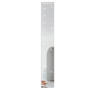 Espejo crecer pared - Decoración de medición de altura para niños, estilo Puzzle Tracker Mirror para niños, regla de arte de dormitorio | Tira de tiro para niños decoración del hogar en la