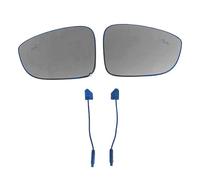 Espejo Cristal 1 Par Para Accord 2018-2023 Antideslumbrante BSD BSA Espejo Retrovisor Exterior Lente Cristal Azul Punto Ciego(A White)