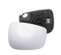 espejo cristal marcha atrás Reemplazo de vidrio de espejo retrovisor izquierdo y derecho con placa de respaldo con calefacción para Mazda CX-3 2016-2020 Vidrio Espejo Retrovisor Automóvil(Derecha)