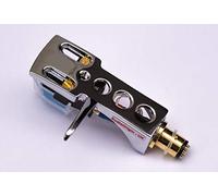 Espejo Cromo revestimiento Carcasa, soporte con at pastilla, aguja para Gemini XL100, xl120, XL200, XL300, XL400, XL500 MK2, XL600, cdt05, SA600, SA600, sa2400, tt1000, pdt6000, TT1100, SV2200, q1300