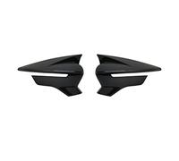 Espejo Cubierta Carcasa Para Espejo Retrovisor Coche Tapa Espejo Lateral Para Leon Mk3 5F Para ST Para FR Para Cupra Para Ibiza Mk5 Para Arona KJ7 2017-2020(ABS Black)