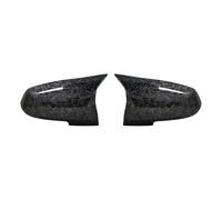 Espejo Cubierta Carcasa Para Series 1 2 3 4 X M F30 F32 F33 F36 Para X1 220i 328i 420i F20 F21 F22 F23 2 Piezas Tapa De Cubierta De Espejo Retrovisor Negro Carbono Tapas Espejo Lateral(Forged Carbon L
