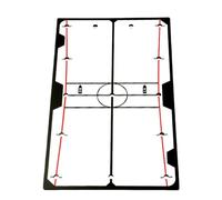 Espejo De Alineación De Golf - 12.0x7.0x1.6in Trainer, Ayudas De De Golf, Entrenador 'Ictus | Espejo De Comentarios De Precisión, Herramienta De Ruta De Alineación, Uso para L