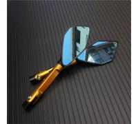 Espejo De Asistencia Espejo Retrovisor De Motocicleta con Carcasa De Aluminio CNC para Yamaha FZ1, FZ6, MT-07, MT-09, MT-10, Espejos Reflectores para Manillar.(Color 3)