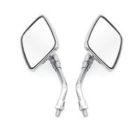 Espejo De Asistencia Espejo Retrovisor Lateral para Motocicleta para Shadow VT, VT1100, VT750, VT600, VF750, Magna 750, con Reflector Cuadrado Modificado.