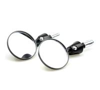 Espejo De Asistencia Espejo Retrovisor para Motocicleta, Plegable, Pequeño Y Redondo, para para CB125R, De Aleación De Aluminio.