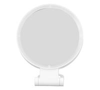 Espejo de Aumento 1X 5X con Luz LED, Espejo de Tocador de Mesa Recargable por USB para Dormitorio y Baño, Ideal como Espejo de Maquillaje de Viaje