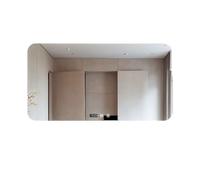 Espejo de Baño con Luz. Espejo Rectangular de Pared con Enchufe, 3 Tonos de Color, Ajuste de Brillo y Antivaho, con Indicador de Hora y Temperatura. Ideal para Baño o Tocador. (Horizontal - 80x60cm)