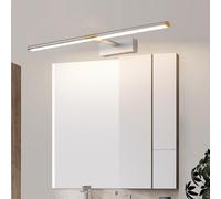 Espejo de baño con luz LED retráctil de 18-26 cm, Resistente al Agua, de Aluminio, para tocador, iluminación de Pared, Aplique de Pared Moderno, Espejo para gabinete, galería de Pinturas.