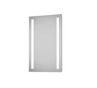 Espejo de baño LED Talos Light con iluminación blanca cálida - cortes de luz a izquierda y derecha - 50x70 cm