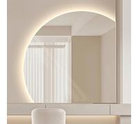 Espejo de baño retroiluminado LED de 40 pulgadas, 3 luces de color, 36 pulgadas, antivaho, montado en la pared, espejo inteligente regulable con interruptor táctil, perfecto para baños modernos