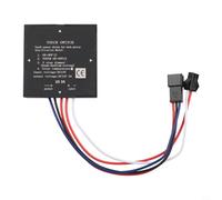 Espejo de baño sensor táctil aislado LED táctil con vidrio plástico o cerámica con atenuación de CC retroiluminación continua 12 V y control de cubiertas de interruptor compatible (salida dual)