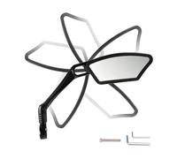 Espejo de bicicleta 360 grados ajustable a prueba de golpes de alta | Lente reflectante para bicicleta, espejo para manillar, para carreteras, senderos, ciudad, campus, parque, autopista