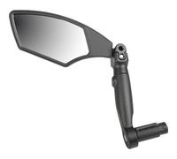 Espejo de bicicleta M-WAVE Spy Space Barend izquierdo nylon negro antirreflejos