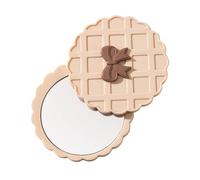 Espejo de bolsillo - Espejo de maquillaje de viaje | Mini espejos, accesorios de maquillaje redondos para comprobar la apariencia, con tapa deslizante, peinado, viajes, compras, viajes de codia