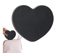 Espejo de bolsillo genérico portátil - Espejo de bolsillo en forma de corazón, compacto y ligero | para adolescentes - Bolso de mano, baño, dormitorio, tocador, ducha, peinado