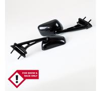 Espejo de carenado HIGHSIDER smart Race negro (par)