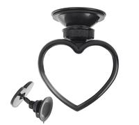 Espejo de coche para bebé en forma de corazón, mirando hacia atrás en el asiento, PVC inastillable, monitor de seguridad para recién nacidos, observación, reposacabezas trasero, SUV, camión, furgoneta