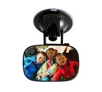 Espejo De Coche Para Niños | Espejo Giratorio De 360° Para Asiento De Coche Orientado Hacia Atrás Para Bebés Y Niños Pequeños | Vidrio Automotriz Inastillable, Visión Amplia Y Clara Para SUV, Camión,