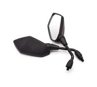 espejo de cristal transparente Espejo Retrovisor Motocicleta Scooter Bicicleta Eléctrica Espejos Retrovisores Eléctricos Parte Trasera Convexa 8mm 10mm(8mm)