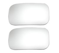 Espejo de esquina muerta para coche, juego de 2 espejos convexos ajustables, espejo de puerta de coche gran angular de 3 pulgadas para la seguridad de la segunda fila, pequeño espejo de esquina m