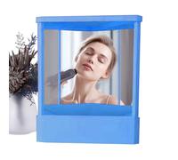 Espejo de imagen real - Sienas que se reflejan en el lateral, Vista de perspectiva auténtica | Espejo non invertido, ideal para artistas, actores, cosplayers, ideales para autoretrato