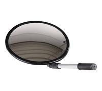 Espejo de inspección con brazo telescópico Dan-MIRROR, redondo, patas con ruedas