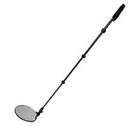 Espejo de inspección para coche, retráctil, de mano, para techo, con reflector convexo acrílico antideflagrante, apto para la parte inferior del vehículo, el sótano, el techo, etc., sin luz.