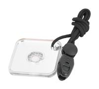 Espejo de la señal del reflector acrílico con un silbato - Cordón para la transmisión precisa de la señal en la supervivencia externa (acrílico, como se muestra en la imagen)