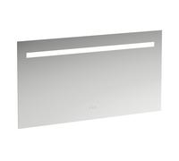 Espejo de Leelo con iluminación LED horizontal integrada, marco de aluminio, 1300 mm, versión con 3 interruptores de sensor táctil., H4476839501441
