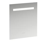 Espejo de Leelo con iluminación LED horizontal integrada, marco de aluminio, 600 mm, versión con 3 interruptores de sensor táctil., H4476339501441
