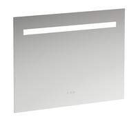 Espejo de Leelo con iluminación LED horizontal integrada, marco de aluminio, 900 mm, versión con 3 interruptores de sensor táctil., H4476539501441