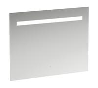 Espejo de Leelo con iluminación LED horizontal integrada, marco de aluminio, 900 mm, versión con un interruptor de sensor táctil., H4476529501441