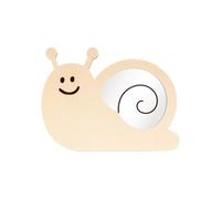 Espejo de madera - ARTEMIO - Caracol - 22 x 16 cm - Beige - Rectangular - Interior