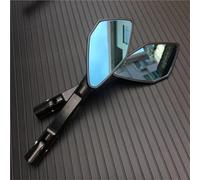 Espejo De Manillar Moto Espejo Retrovisor De Motocicleta con Carcasa De Aluminio CNC para Yamaha FZ1, FZ6, MT-07, MT-09, MT-10, Espejos Reflectores para Manillar.(Color 7)