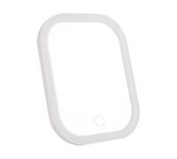 Espejo de maquillaje con luz Espejo Plegable Portátil con LED y Control