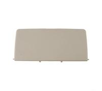 Espejo de maquillaje con tapa abatible para visera solar, protector de espejo de tocador, pieza de repuesto de plástico ABS compatible con accesorios interiores CRV, tapa protectora (metros blanco)