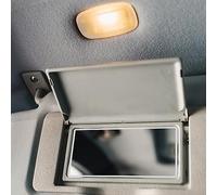 Espejo de Maquillaje para Visera de Coche, Espejo de Tocador Auto de Acero Inoxidable, Espejo de Cosmética para Automóviles, Espejo Retrovisor Coche Autoadhesivo para Parasol Asiento Trasero