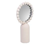 Espejo de mesa de metal 28x12x53.5h cm