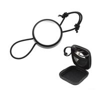 Espejo de muñeca de buceo multifuncional con banda ajustable para varios deportes acuáticos (negro)